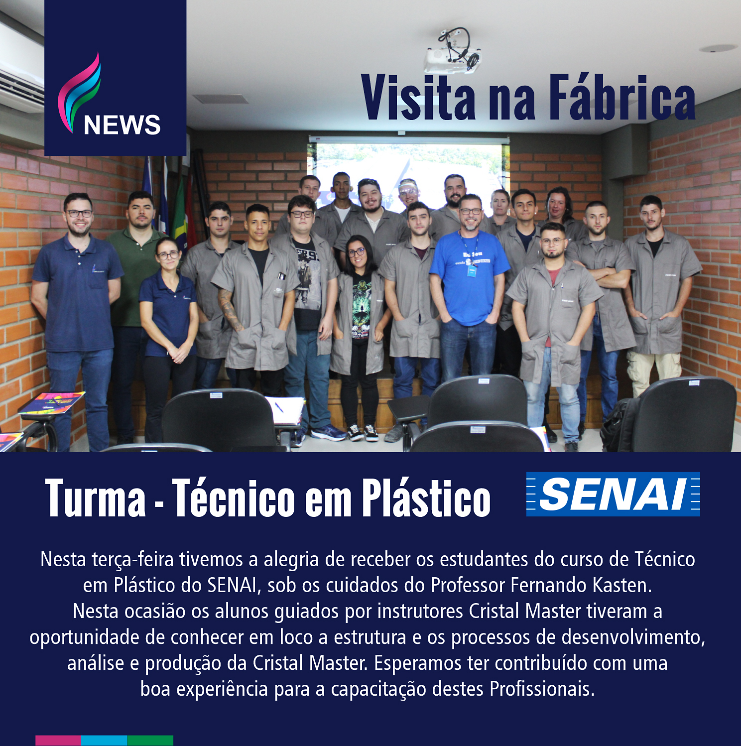 Visita na Fábrica - SENAI 11-04-23