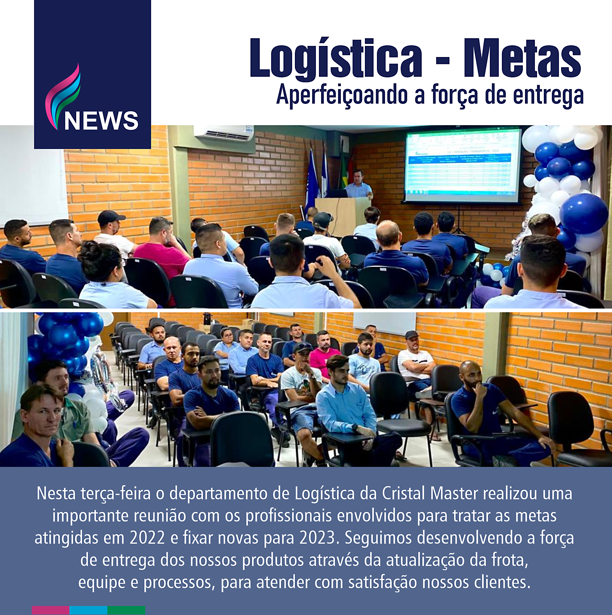 Logistics - 2023 Goals - 25/01/2023