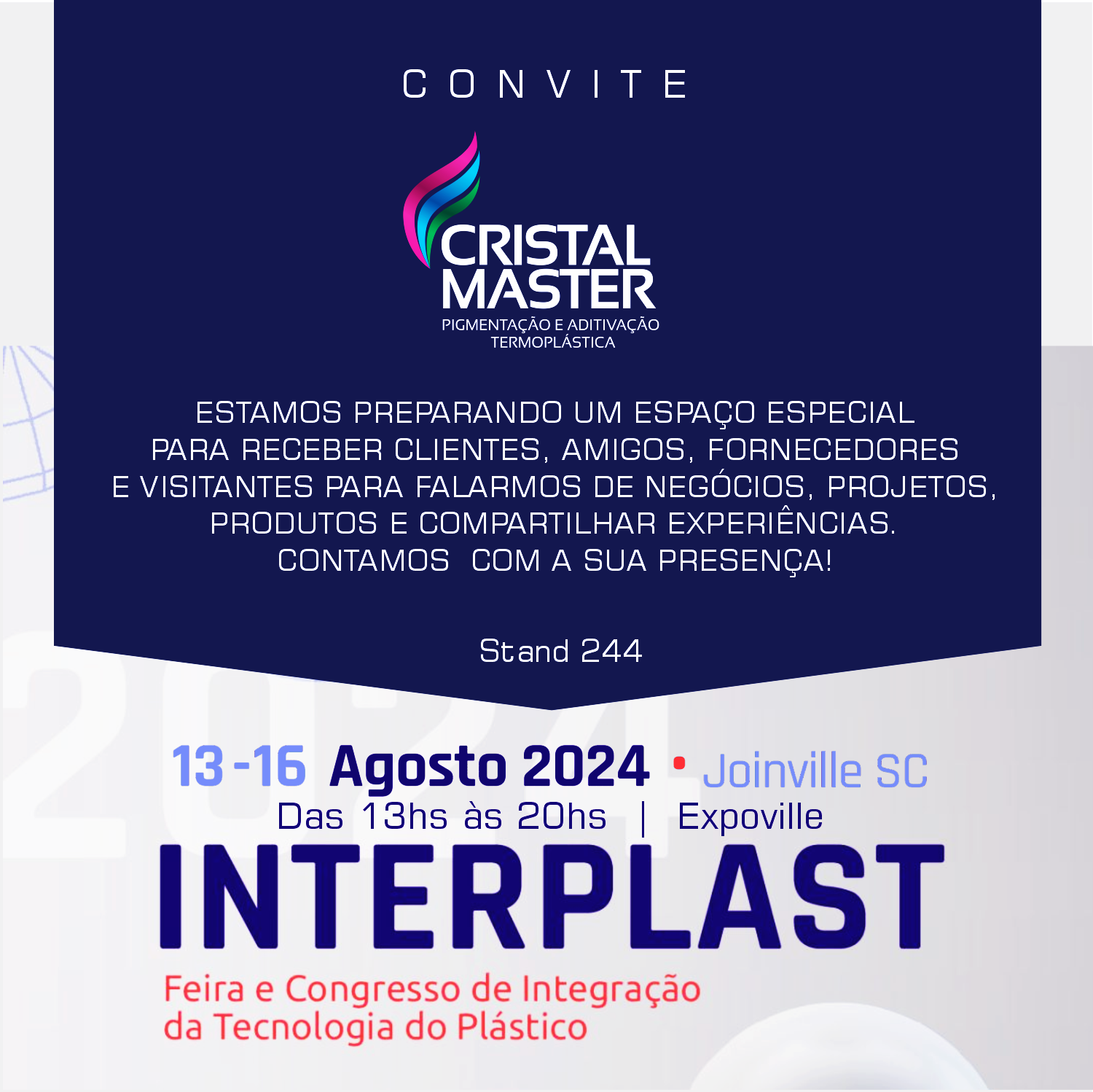 Convite - INTERPLAST 2024