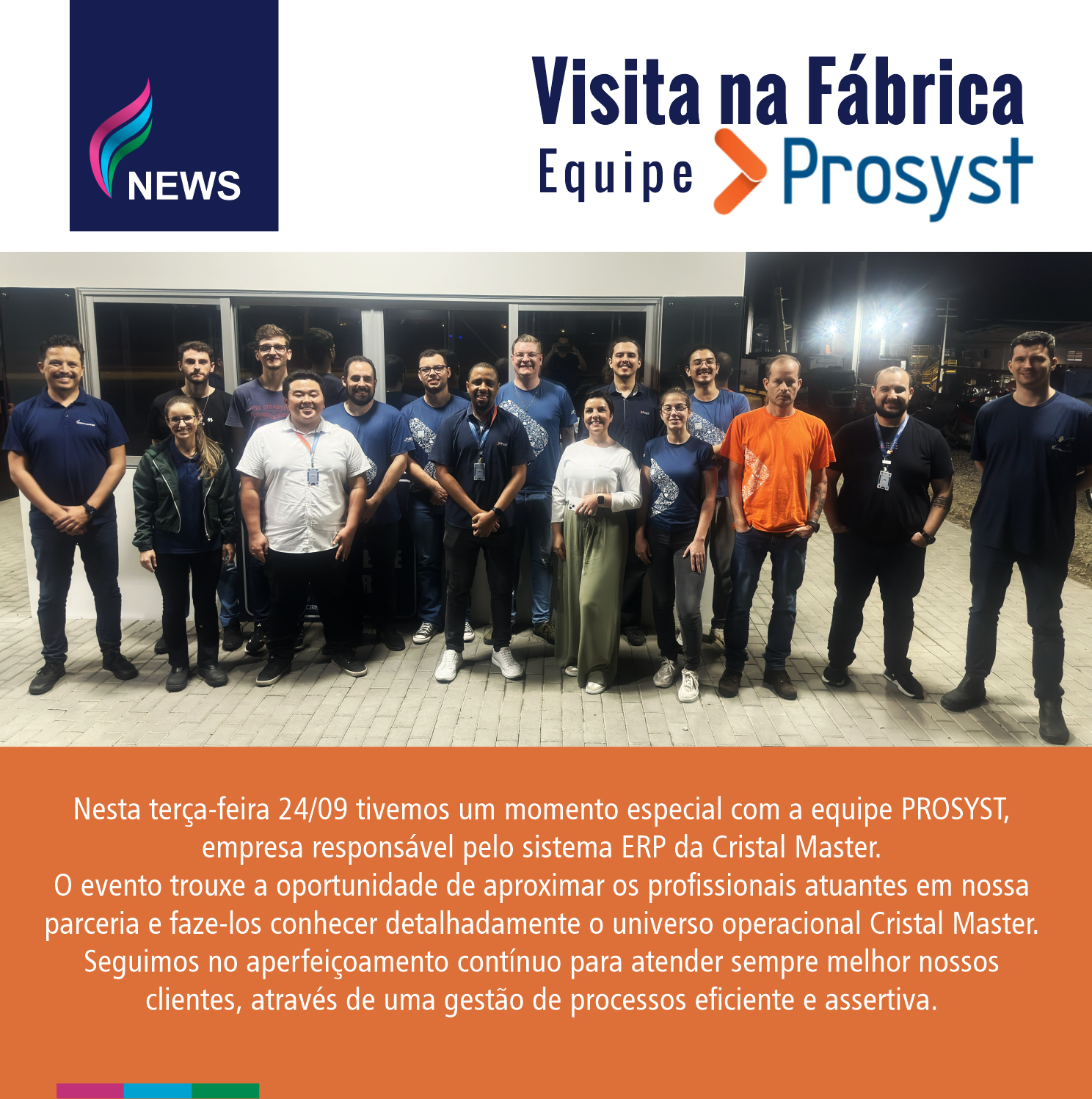 Visita na Fábrica - PROSYST 24/09/24