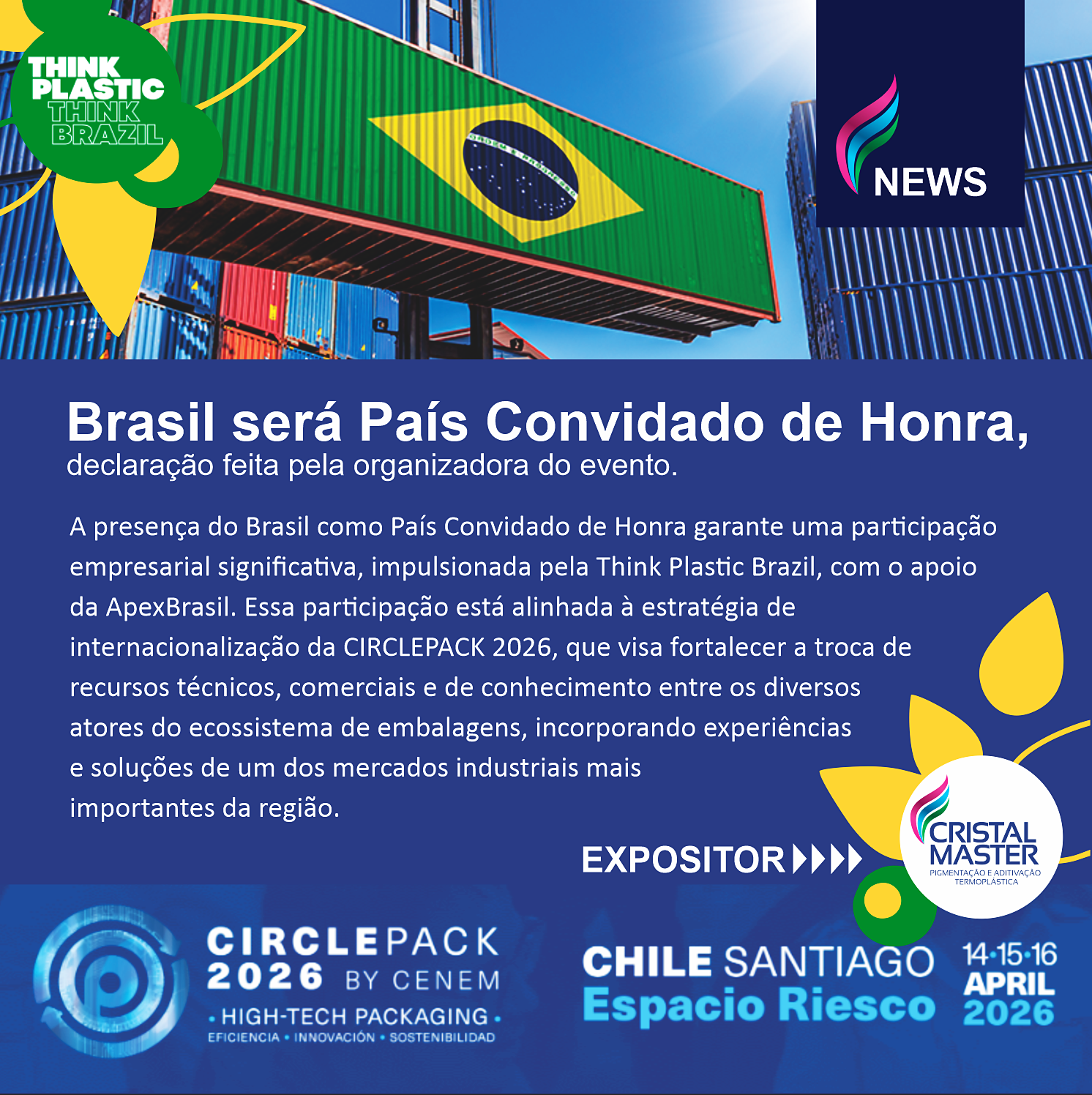 Circle Pack  2026 - Brasil Convidado de Honra.