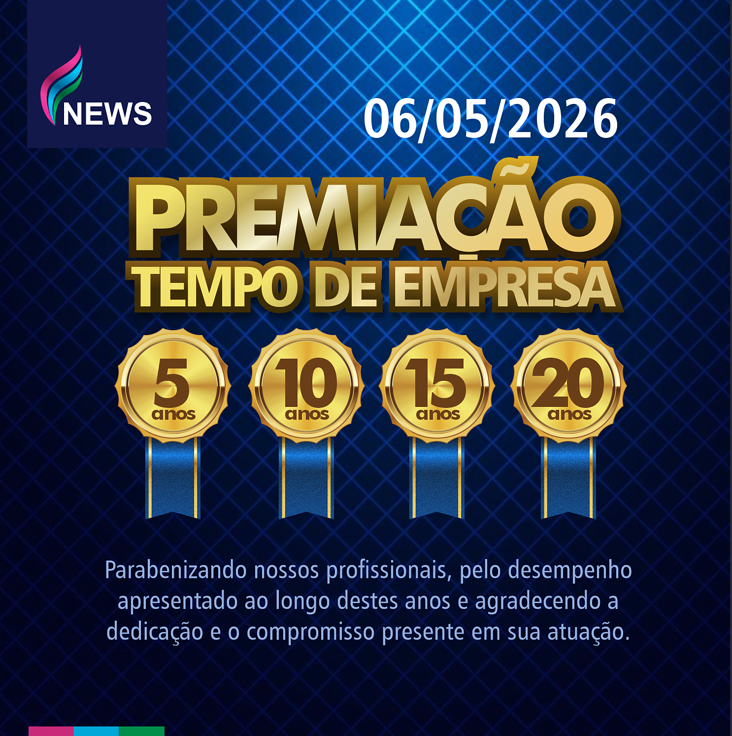 Premiação Tempo de Empresa 2026  |  Fábrica