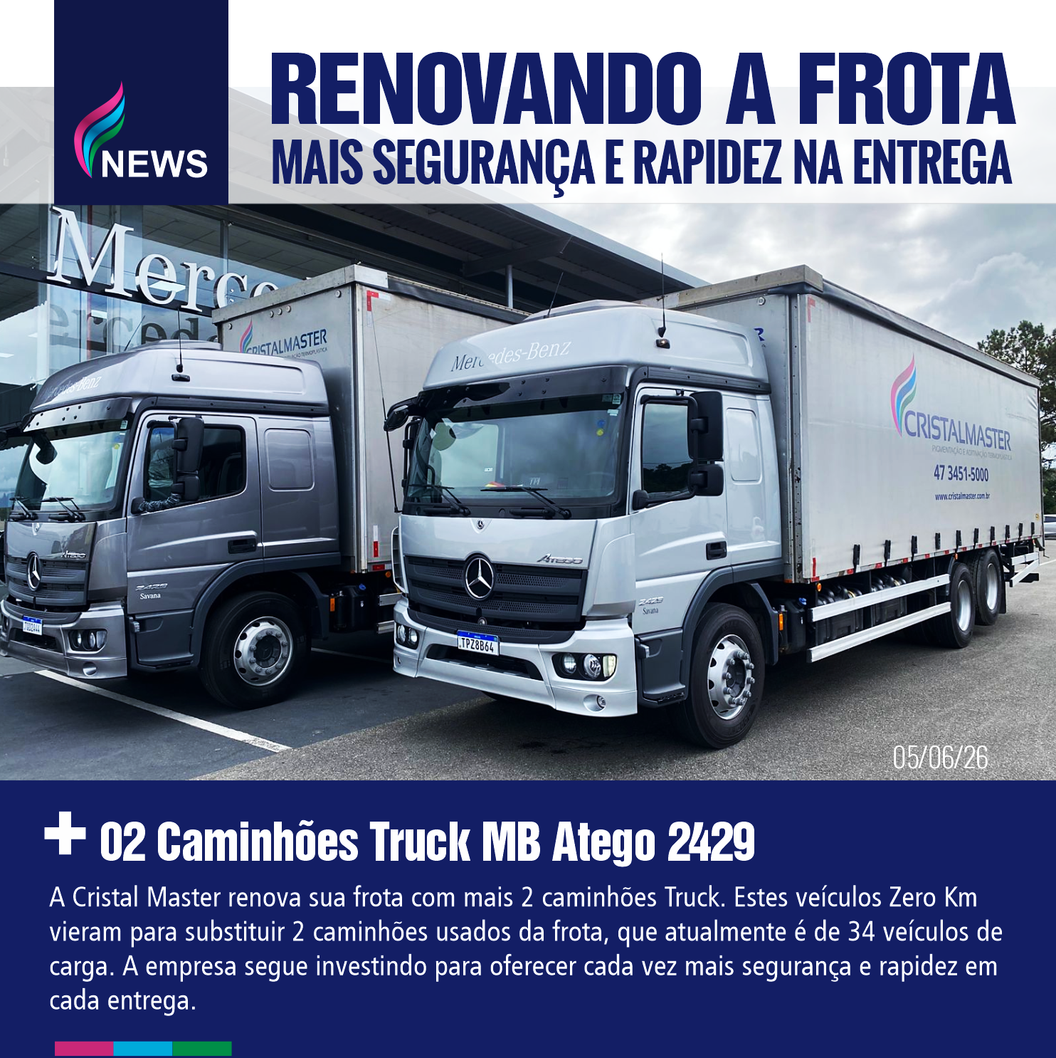 Renovando a Frota 05-06-26