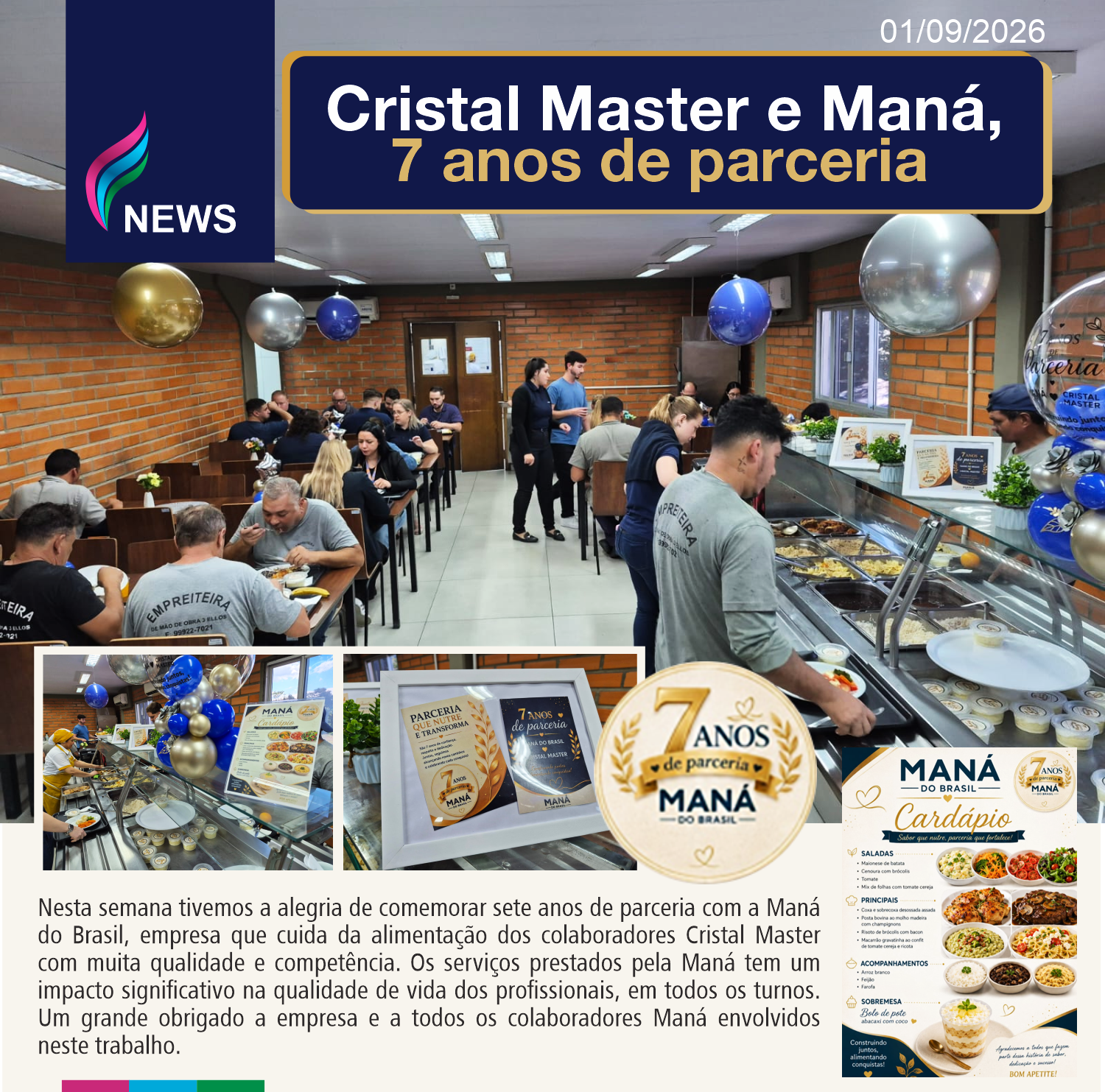 07 anos de parceria  |  Maná do Brasil