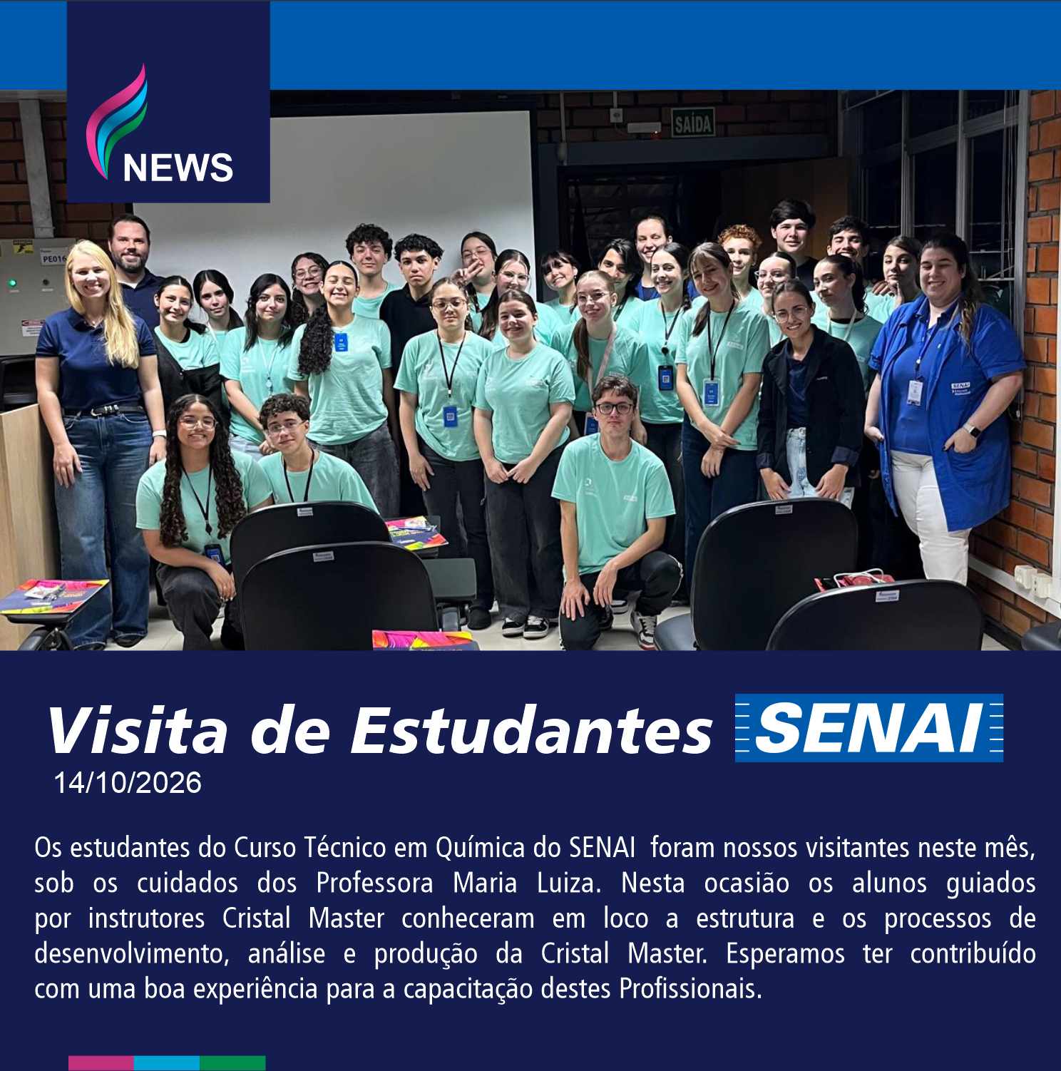Visita na Fábrica - SENAI - 14-10-26